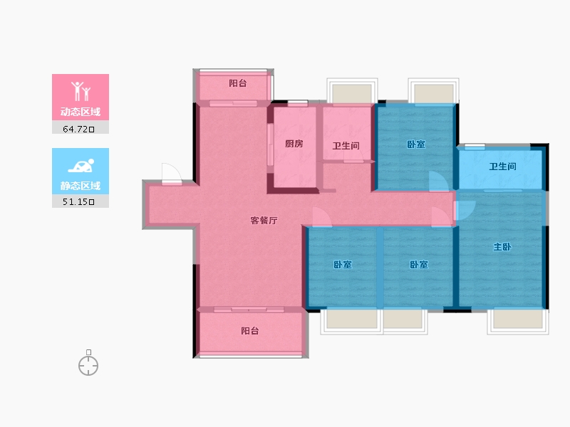 江西省-抚州市-硕丰大成-103.01-户型库-动静分区