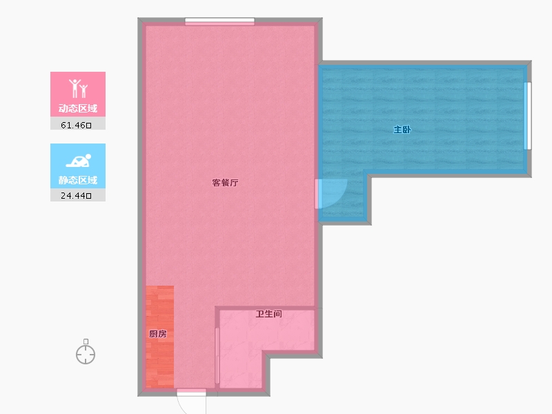 黑龙江省-哈尔滨市-龙创新世纪-79.20-户型库-动静分区