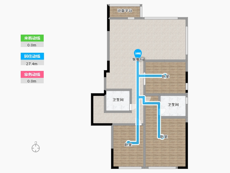 江苏省-无锡市-和玺-154.01-户型库-动静线