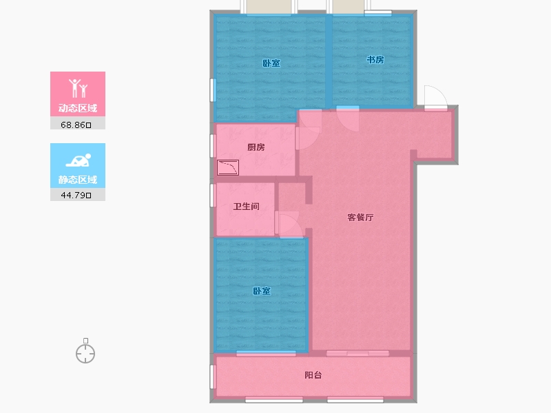 江苏省-无锡市-无锡融创文旅城-102.00-户型库-动静分区