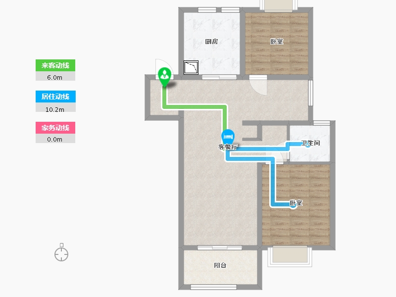 江苏省-无锡市-无锡融创文旅城-84.00-户型库-动静线