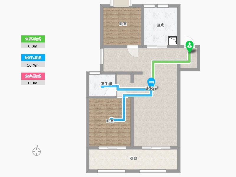 江苏省-无锡市-无锡融创文旅城-88.00-户型库-动静线