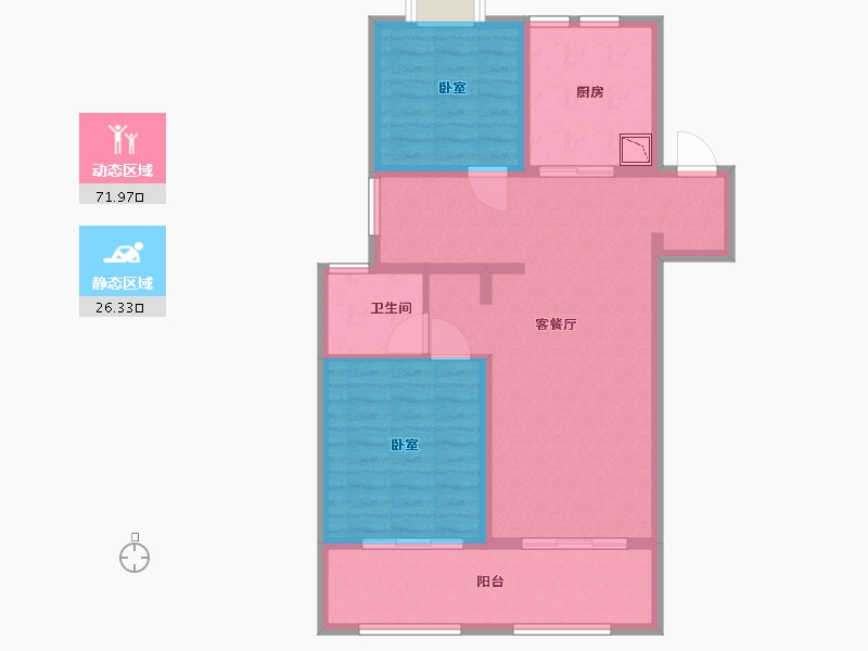 江苏省-无锡市-无锡融创文旅城-88.00-户型库-动静分区