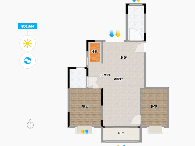 江苏省-无锡市-无锡恒大翡翠公园-137.09-户型库-采光通风