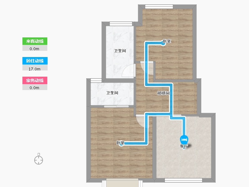 甘肃省-兰州市-保利领秀山-58.03-户型库-动静线