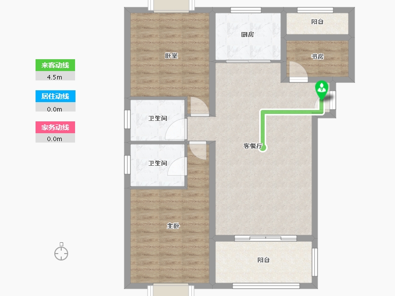 江西省-抚州市-荣安才子府-88.12-户型库-动静线