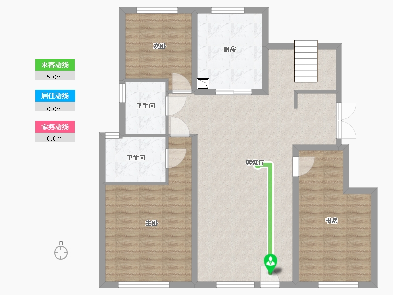 黑龙江省-哈尔滨市-华润置地·崑崙御-98.54-户型库-动静线