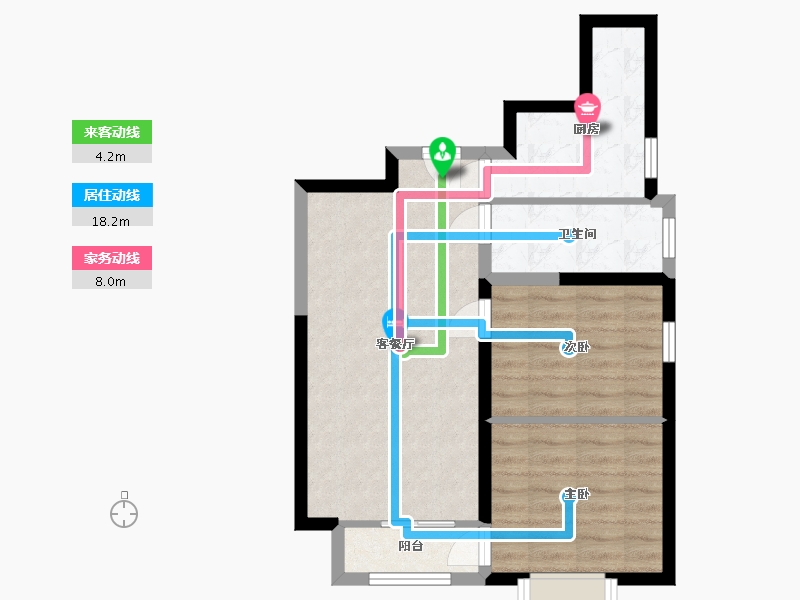 陕西省-西安市-林河世家-58.59-户型库-动静线