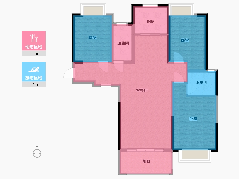 江西省-抚州市-学府天成-97.59-户型库-动静分区