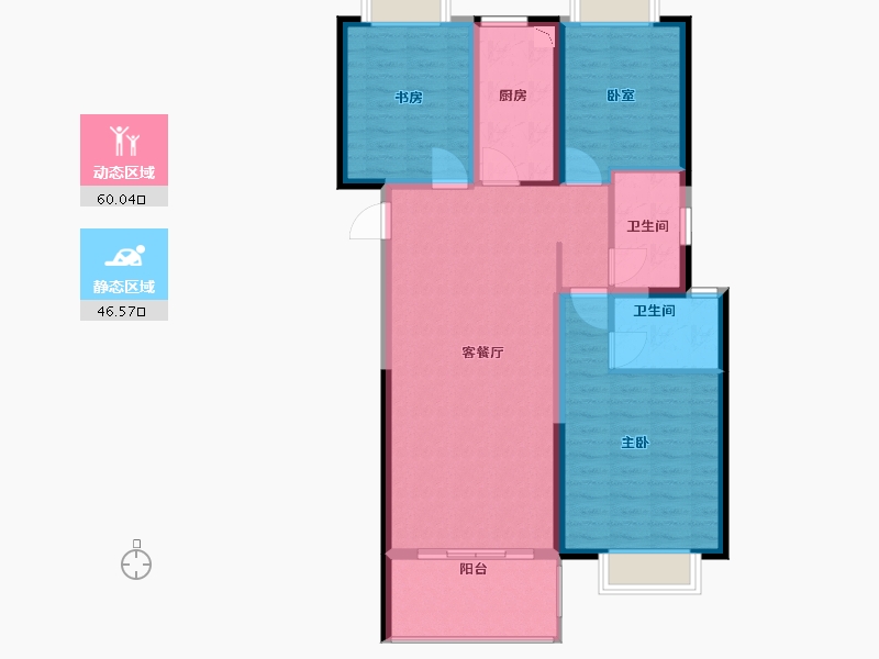 江西省-抚州市-学府天成-96.00-户型库-动静分区