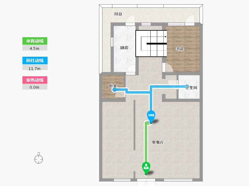 山西省-大同市-紫云华城-107.04-户型库-动静线