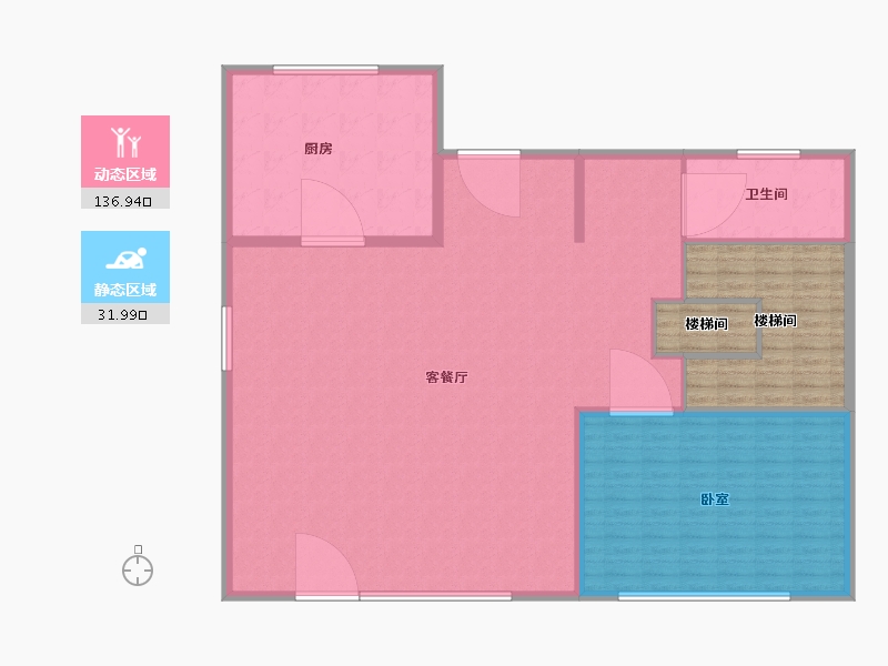 江苏省-苏州市-中锐弘阳·星唐府-176.00-户型库-动静分区