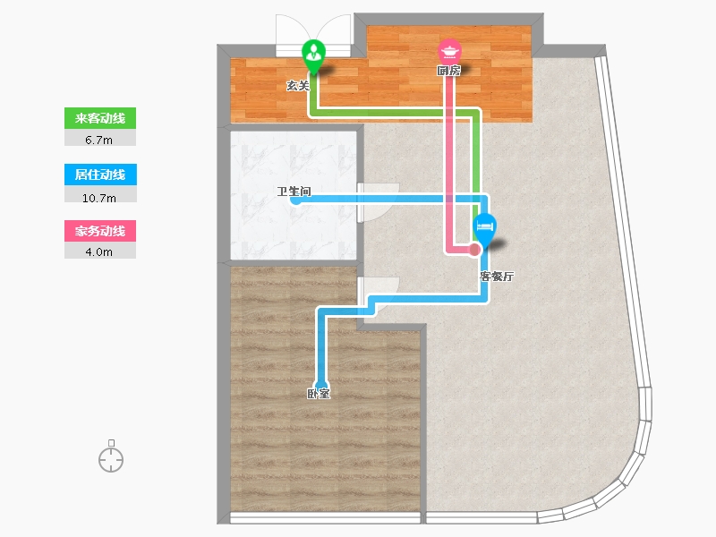 江苏省-苏州市-水秀天地-71.39-户型库-动静线