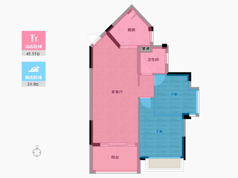 广西壮族自治区-北海市-碧桂园北纬21°-59.50-户型库-动静分区