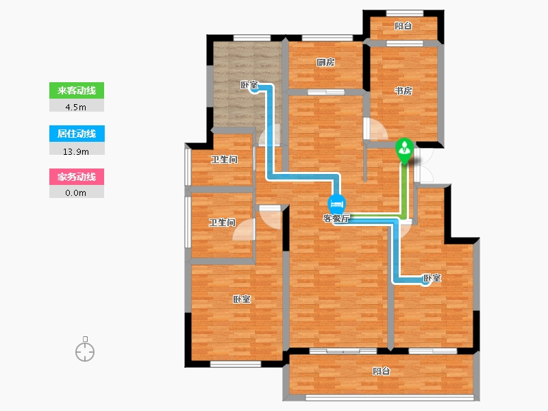 江苏省-常州市-绿城江南里-121.19-户型库-动静线