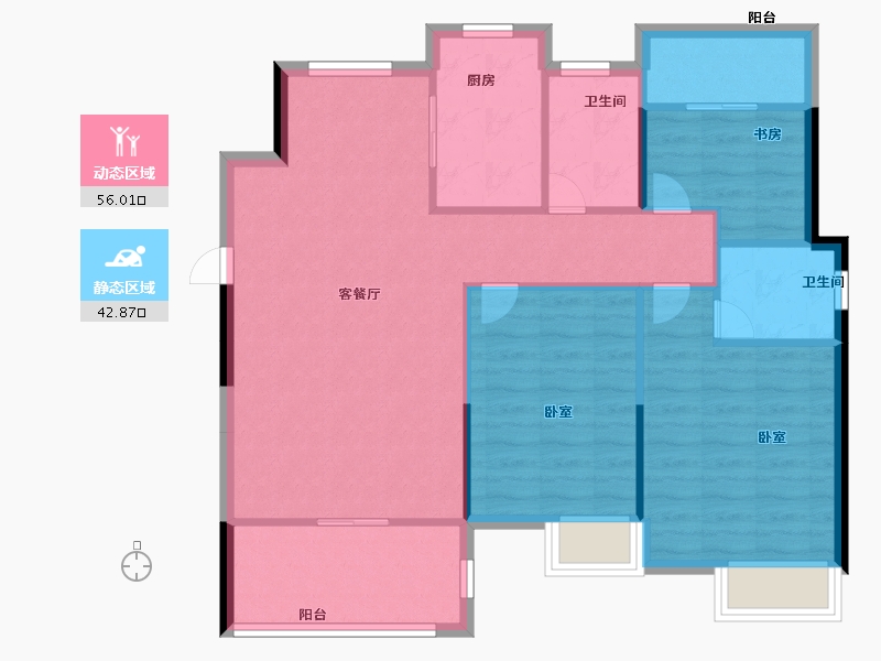 江西省-抚州市-丽水茗城-90.00-户型库-动静分区