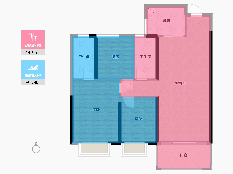 江西省-抚州市-学府天成-88.00-户型库-动静分区