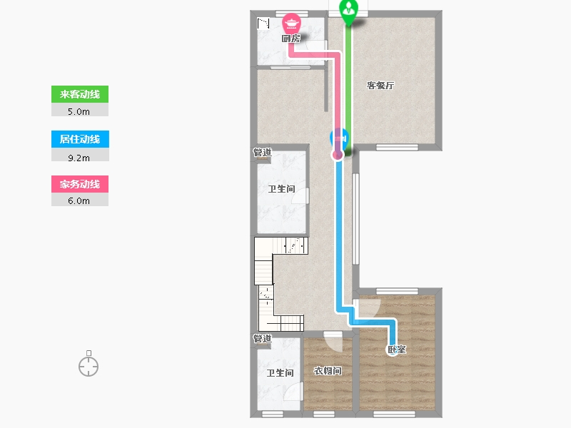 山西省-大同市-紫云华城-77.57-户型库-动静线