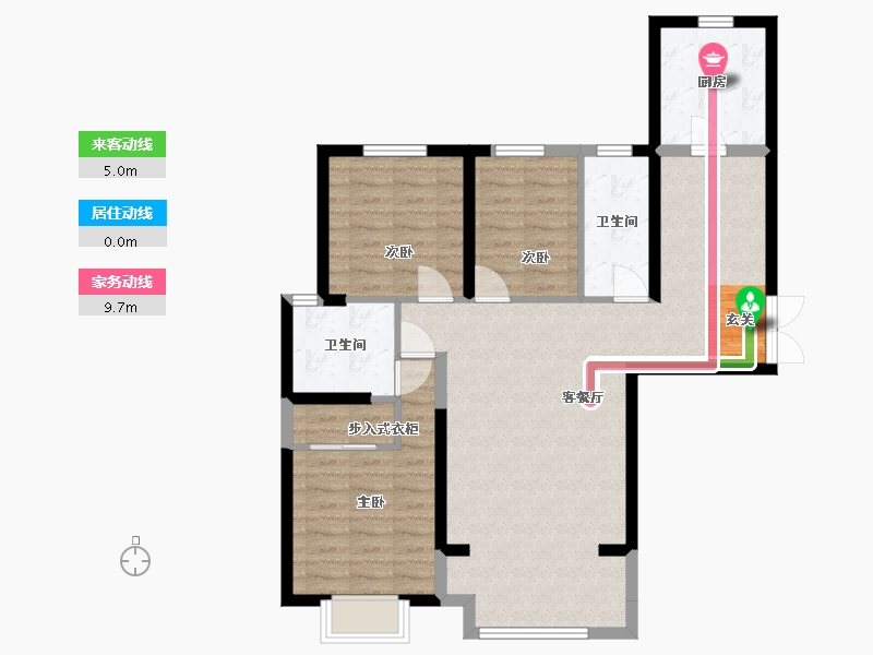 甘肃省-兰州市-兰高金都城-89.12-户型库-动静线