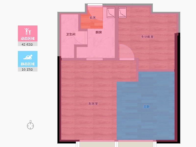 云南省-昆明市-保利星座-38.34-户型库-动静分区