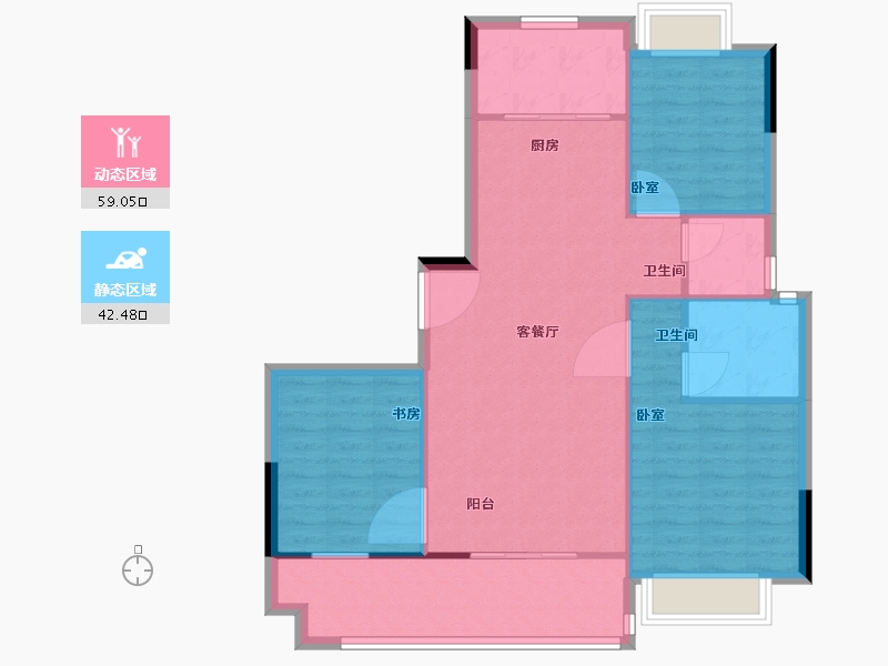 江西省-抚州市-中奥天悦-93.10-户型库-动静分区