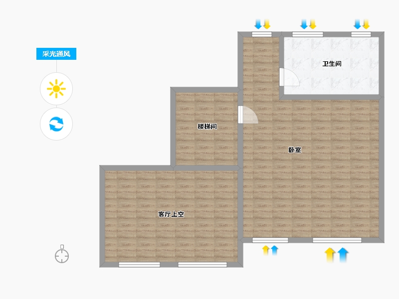 陕西省-西安市-天地源大都会-74.06-户型库-采光通风