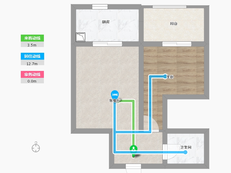 陕西省-西安市-魅力长安-39.00-户型库-动静线