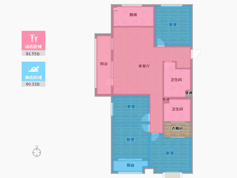 山西省-大同市-大同富力悦玺-132.00-户型库-动静分区