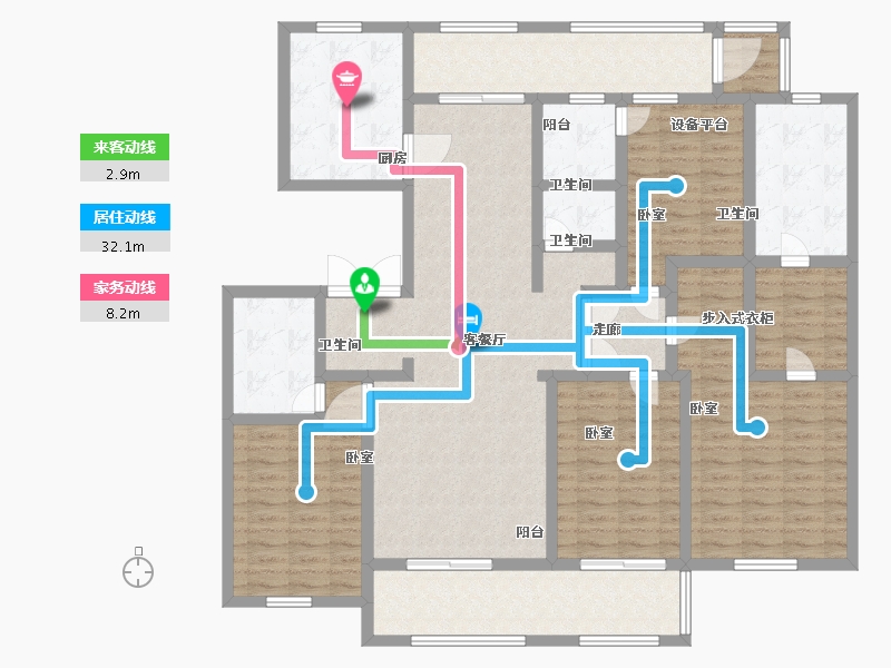 江苏省-南京市-高科紫微堂-158.00-户型库-动静线