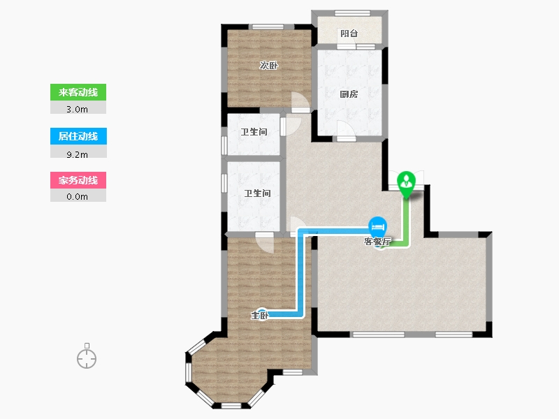 黑龙江省-哈尔滨市-上和·树-120.00-户型库-动静线