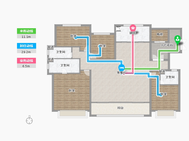 山西省-大同市-大同富力悦玺-180.00-户型库-动静线