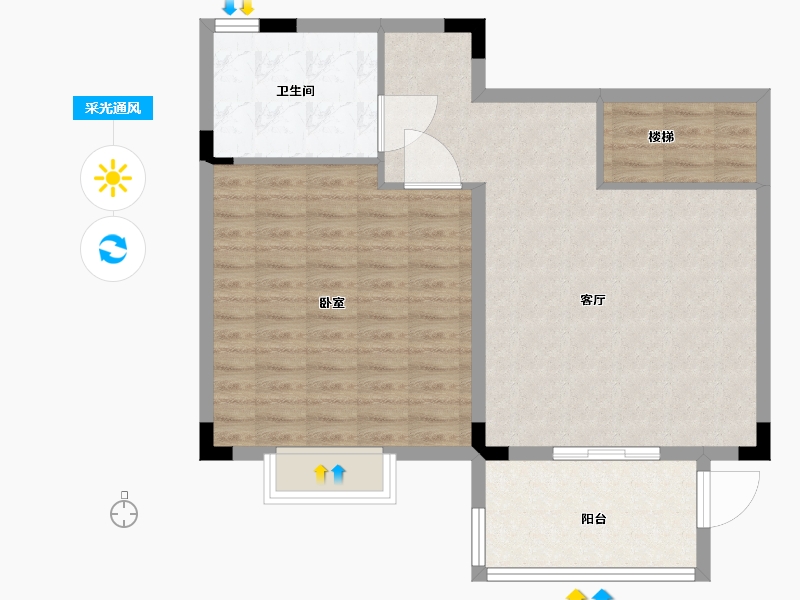 江苏省-无锡市-金洋奥澜-82.01-户型库-采光通风