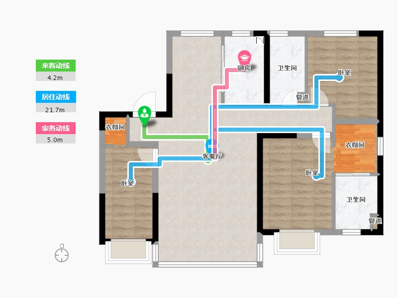 山西省-大同市-四季-89.63-户型库-动静线