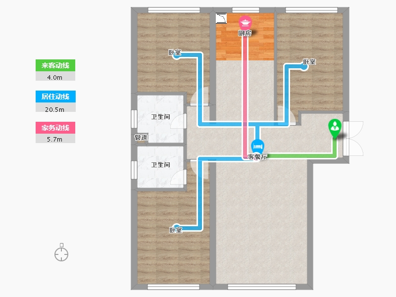 山西省-大同市-悦城文昌郡-91.48-户型库-动静线