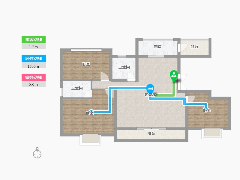 河北省-邢台市-东昇华府-102.20-户型库-动静线