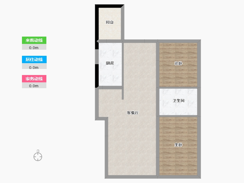 黑龙江省-哈尔滨市-爱达·九溪-76.78-户型库-动静线