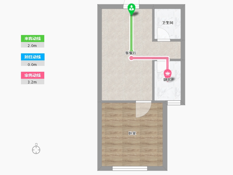 辽宁省-大连市-远洋金马杰座-33.55-户型库-动静线