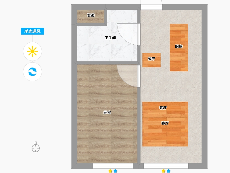 辽宁省-大连市-天邦新港壹号-36.11-户型库-采光通风