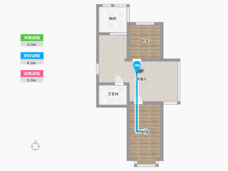 北京-北京市-新城名府-59.06-户型库-动静线