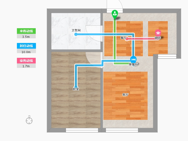 辽宁省-大连市-天邦新港壹号-40.09-户型库-动静线