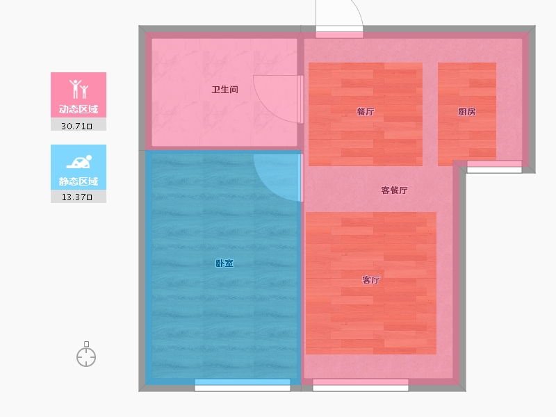 辽宁省-大连市-天邦新港壹号-40.09-户型库-动静分区