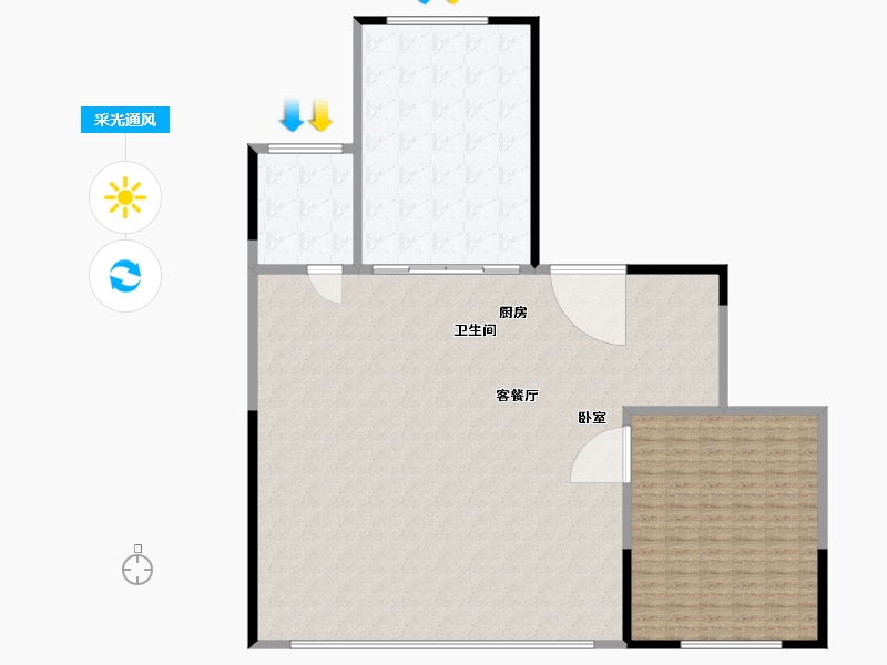 江苏省-无锡市-和玺-204.00-户型库-采光通风