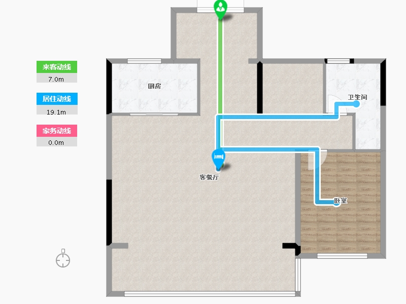 陕西省-西安市-西安中梁壹号院-143.19-户型库-动静线