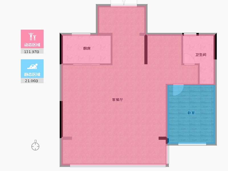 陕西省-西安市-西安中梁壹号院-143.19-户型库-动静分区