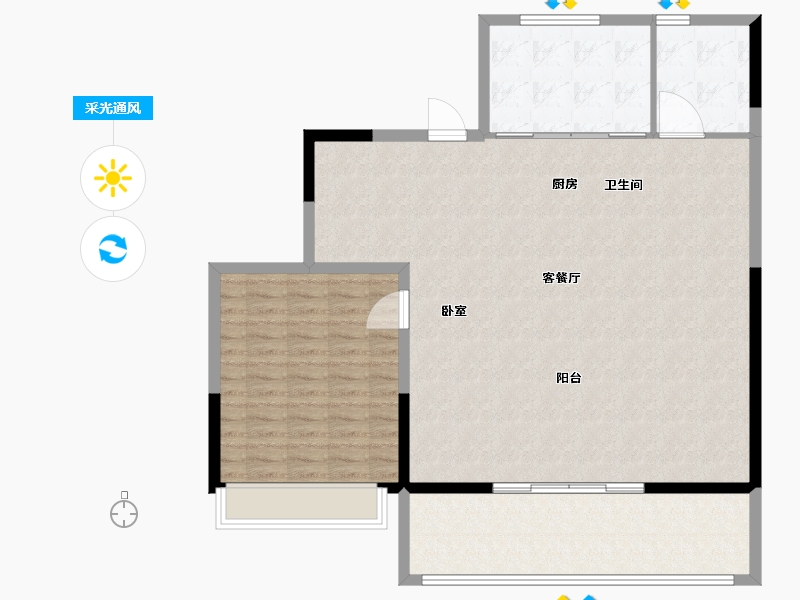 江苏省-无锡市-和玺-123.00-户型库-采光通风