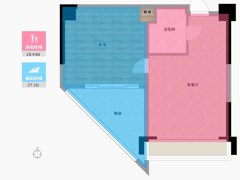 江苏省-无锡市-梦享城-50.01-户型库-动静分区