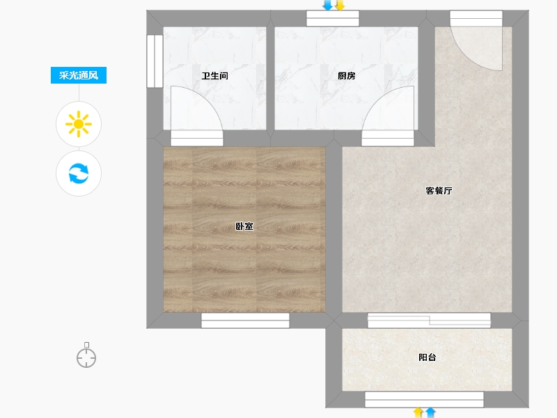 贵州省-遵义市-九坝生态度假区-24.21-户型库-采光通风