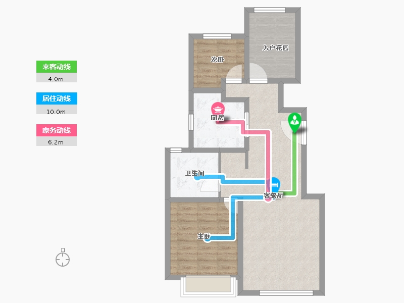 黑龙江省-牡丹江市-融创·冰雪影都-72.19-户型库-动静线