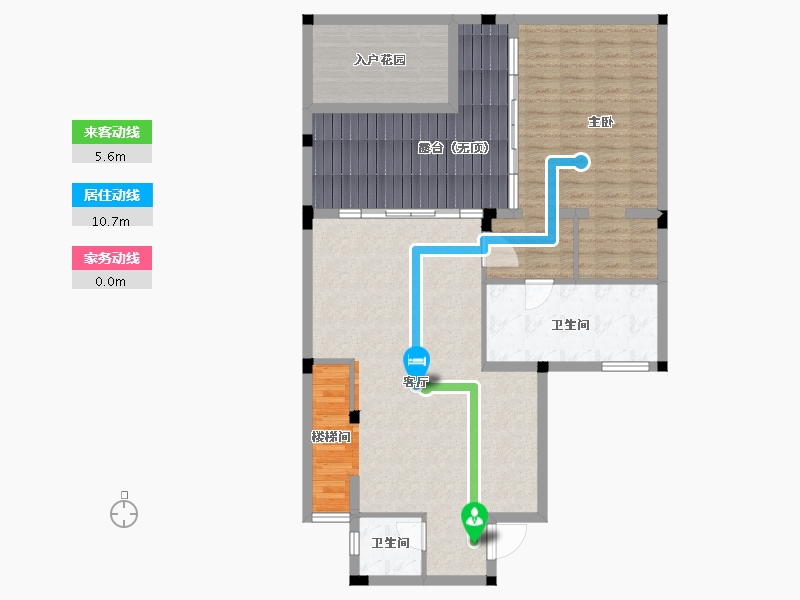 海南省-三亚市-碧桂园珊瑚宫殿-116.74-户型库-动静线