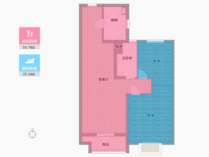 山西省-太原市-太原宝能城-68.00-户型库-动静分区